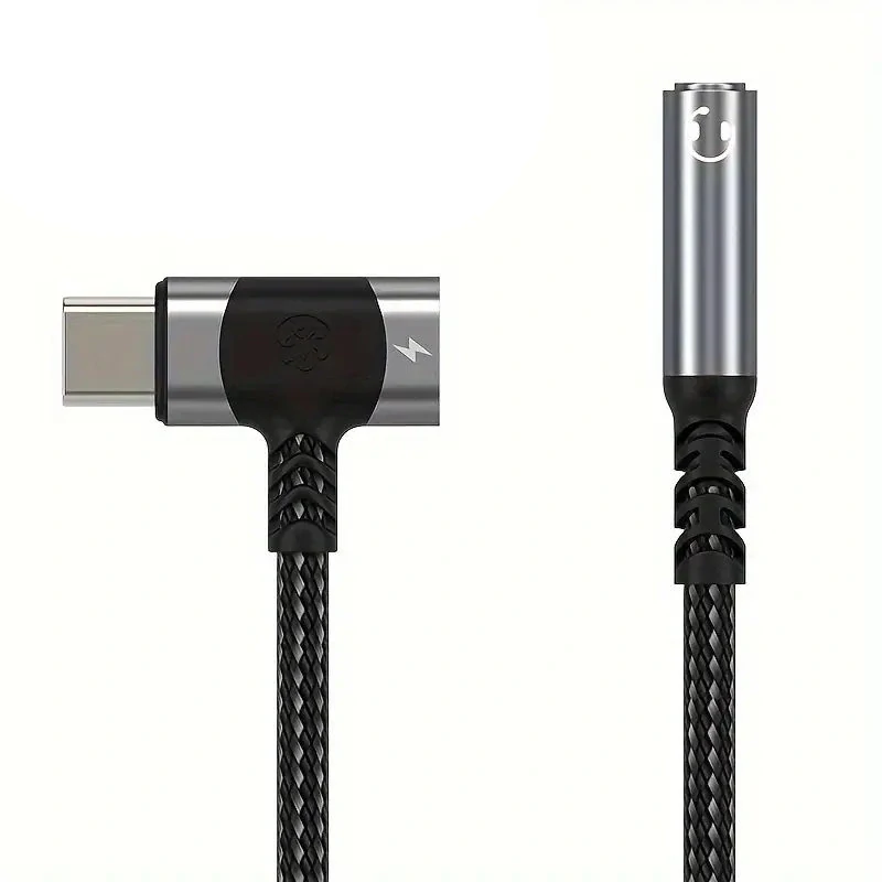 PremiumCord Redukce USB-C /3,5mm jack s DAC chipem + USB-C pro nabíjení 12,5cm