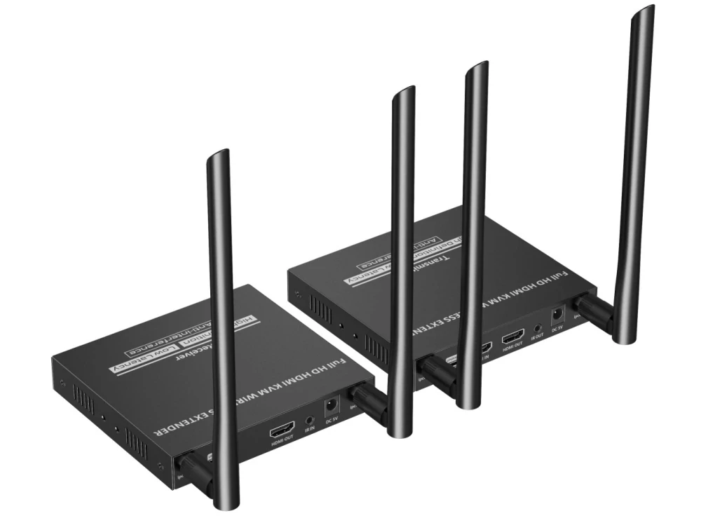 PremiumCord HDMI KVM Wireless extender FULL HD 1080p na 50m