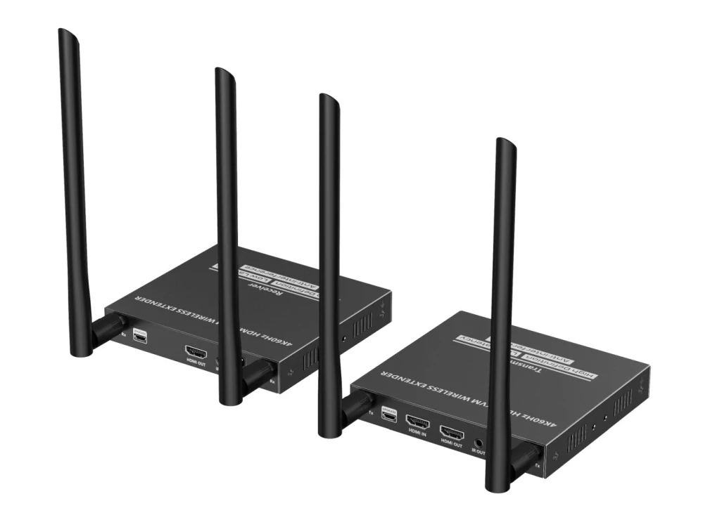 PremiumCord HDMI2.0 KVM Wireless extender 4K@60Hz na 50m
