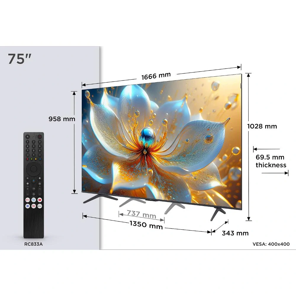 75T8C Direct LED TV TCL