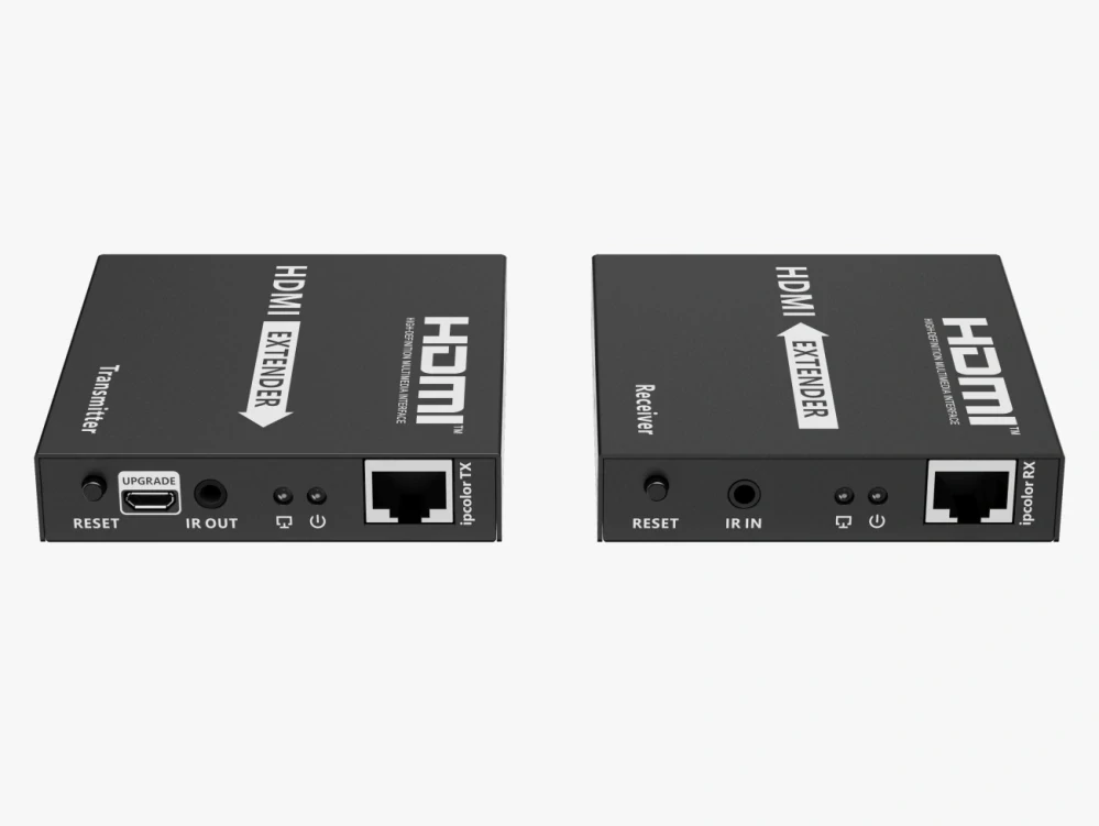 PremiumCord HDMI extender na 120m přes LAN, over IP