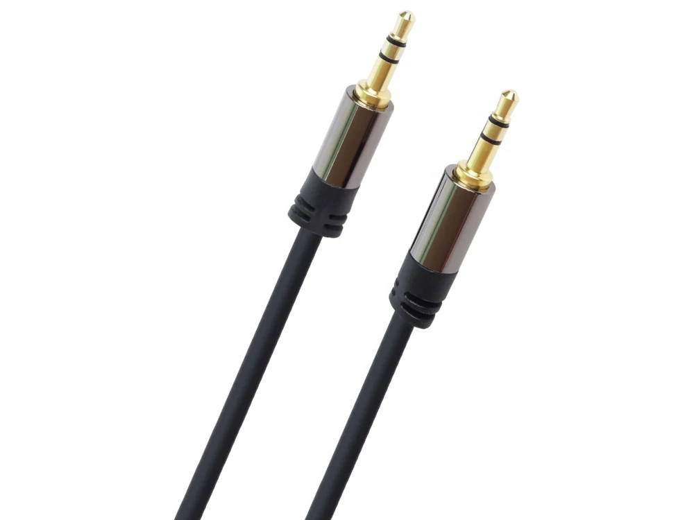 PremiumCord HQ stíněný kabel stereo Jack 3.5mm - Jack 3.5mm M/M 5m
