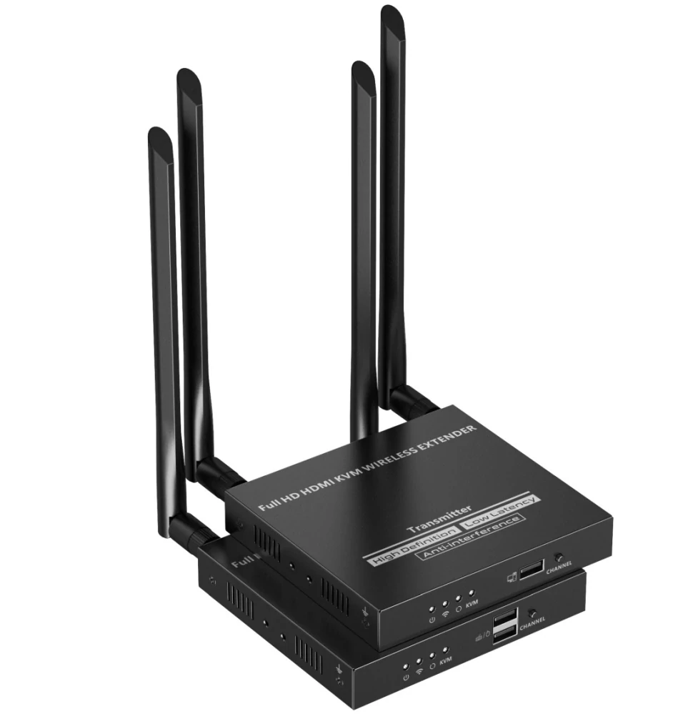 PremiumCord HDMI KVM Wireless extender FULL HD 1080p na 50m