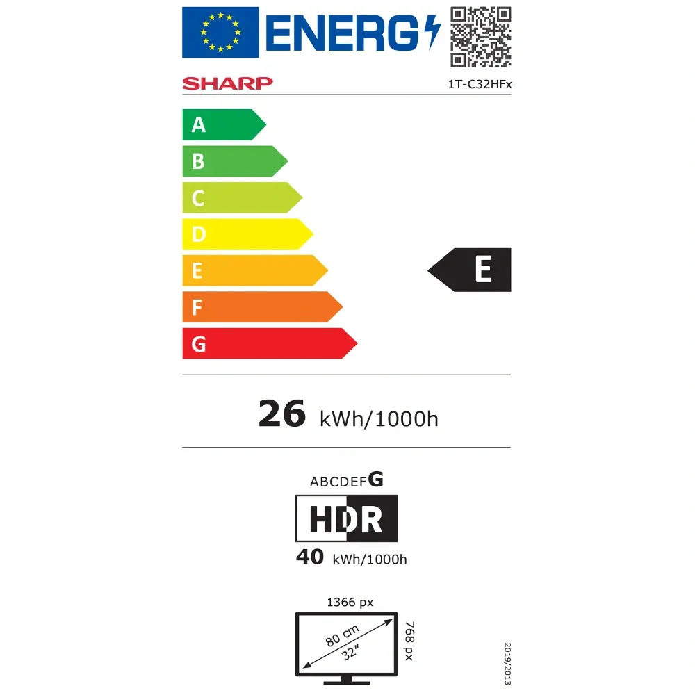Sharp 32HF2265EW
