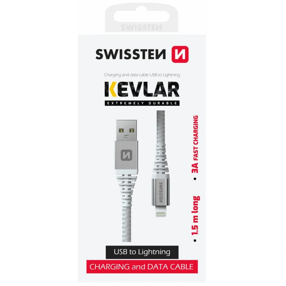 71541012 USB A /Lightning 1,5M SWISSTEN