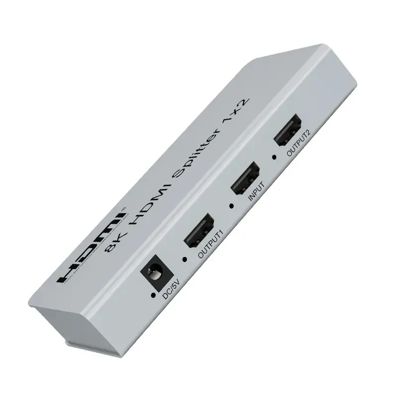 PremiumCord HDMI 2.1 splitter 1-2 porty, 8K@60Hz, 4K@120Hz, 1080p, HDR, downscaler