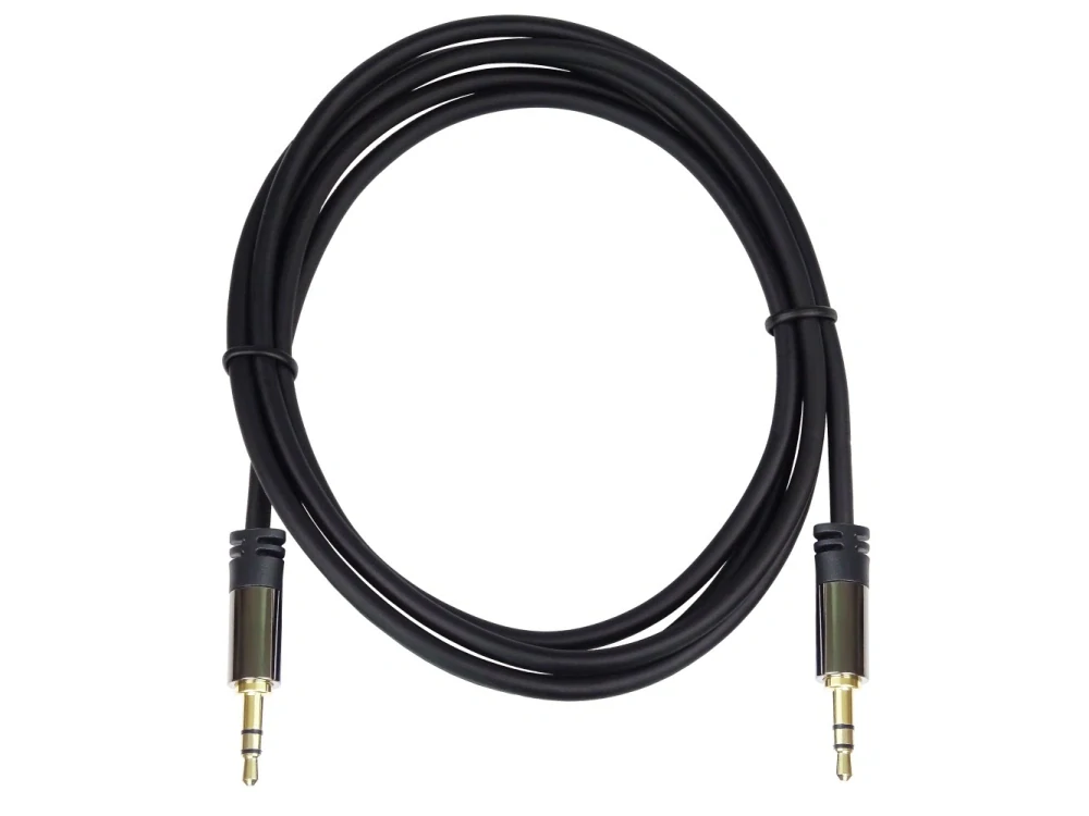 PremiumCord HQ stíněný kabel stereo Jack 3.5mm - Jack 3.5mm M/M 5m