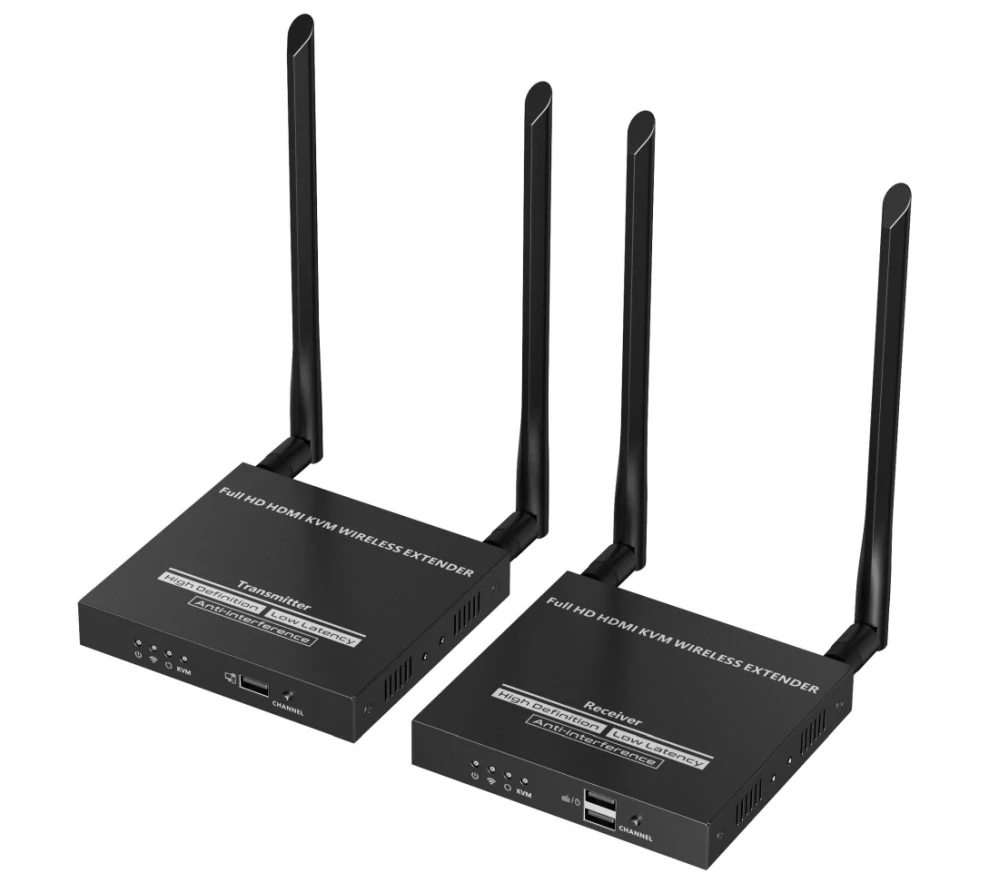 PremiumCord HDMI KVM Wireless extender FULL HD 1080p na 50m