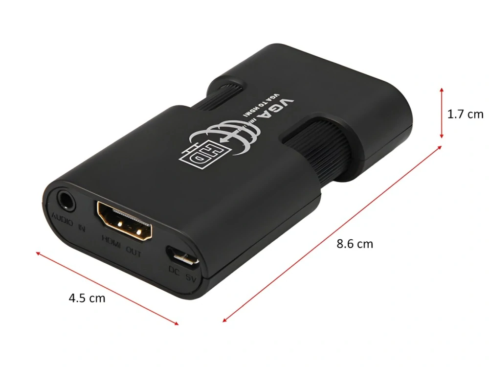 PremiumCord VGA+audio elektronický konvertor na rozhraní HDMI