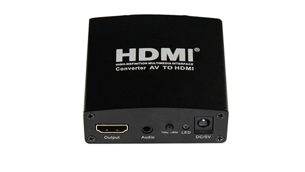 PremiumCord převodník AV kompozitního signálu a stereo zvuku na HDMI 1080P