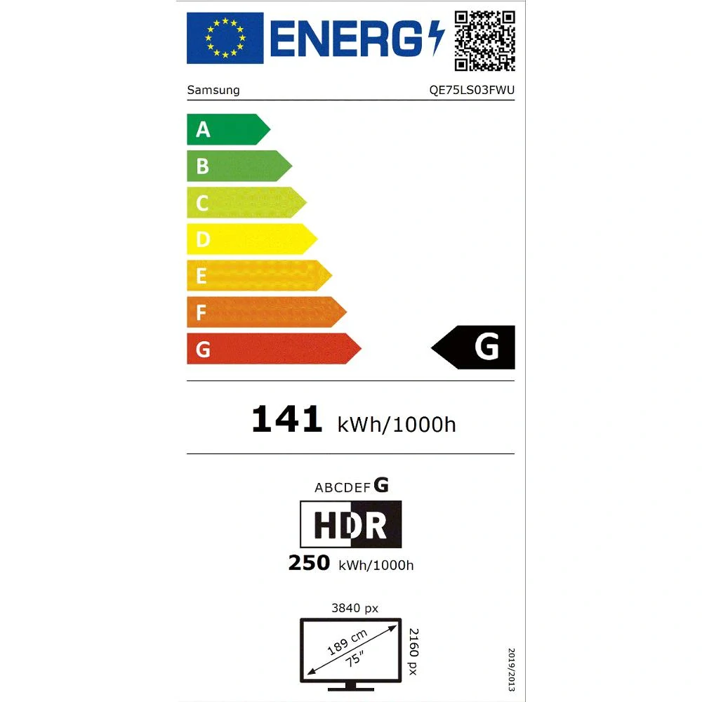 QE75LS03FW The Frame PRO QLED TV SAMSUNG