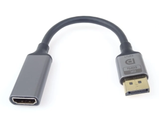 PremiumCord adaptér DisplayPort - HDMI, 8K@60Hz, 4K@144Hz Male/Female, 20cm, pozlacené konektory