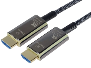 PremiumCord Ultra High Speed HDMI 2.1 optický fiber kabel 8K@60Hz,zlacené 7m