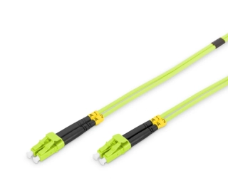 DIGITUS Fiber Optic Patch Cord, LC/LC Multimode 50/125 µ, OM5, Duplex, 7m