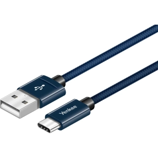 YCU 302 BE kabel USB A 2.0 / C 2m YENKEE