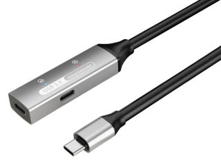 PremiumCord USB-C repeater a prodlužovací kabel Male-Female, 5Gbps Aluminium 20m