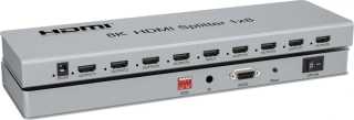 PremiumCord HDMI 2.1 splitter 1-8 portů, 8K@60Hz, 4K@120Hz, 1080p, HDR