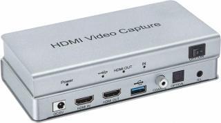 PremiumCord HDMI capture/grabber pro záznam Video/Audio signálu do počítače s konektorem USB3.0