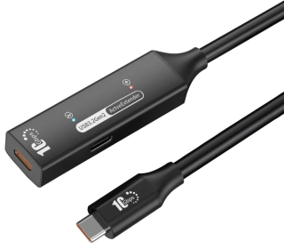 PremiumCord USB 3.2 Gen 2 repeater a prodlužovací kabel C-Male-A-Female, 10Gbps Aluminium 7m