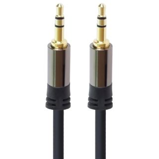 PremiumCord HQ stíněný kabel stereo Jack 3.5mm - Jack 3.5mm M/M 5m