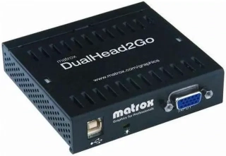 Pronájem - Matrox DualHead2Go, analog D2G-A2A-IF