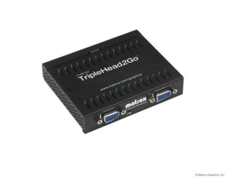 Pronájem - Matrox TripleHead2Go, analog T2G-A3A-EUF