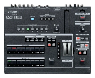 Pronájem - Videorežie efektová Edirol LVS 800, Edirol V-8, Edirol V-4EX