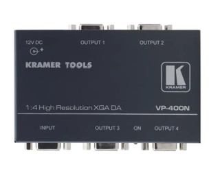 Pronájem - Aktivní rozbočovač + zesilovač VGA signálu, Kramer VP 400N