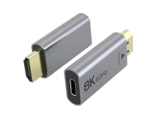 PremiumCord Adaptér USB-C na HDMI rozlišení obrazu 8K@60Hz,4K@144Hz Aluminium