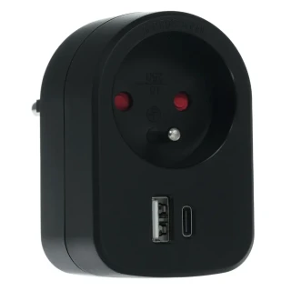 RPC 70 BK Zás. s 2xUSB, 5V/2100mA RETLUX