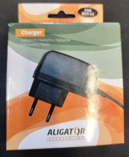 Síťová nabíječka Aligator CDP0025 pro Motorola, mini‑USB, 5 V / 280 mA