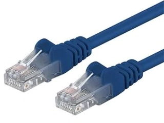 PremiumCord Patch kabel UTP RJ45-RJ45 CAT6 1,5m modrá