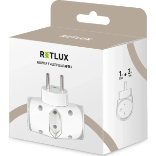 RETLUX RPC 62 rozbočka 1x2,5A+2x16A/250V