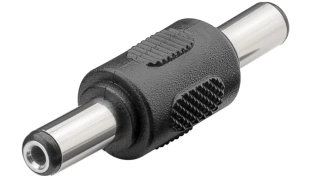PremiumCord Redukce pro napájení DC male (5.50 x 2.10 mm) - DC male (5.50 x 2.10 mm)