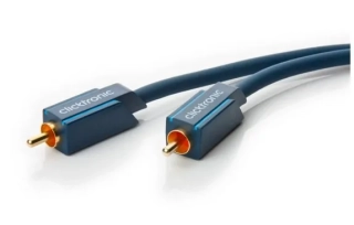 ClickTronic HQ OFC 1xCINCH - 1xCINCH propojovací kabel, M/M, 3m