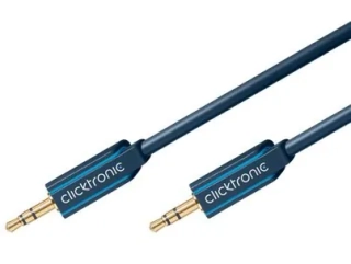 ClickTronic HQ OFC kabel Jack 3,5mm - Jack 3,5mm stereo, M/M, 1m