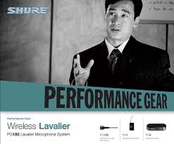 Pronájem - Shure PG14E/PG185 - M10 (bezdrátová sada UHF s hlavovým/klopovým mikrofonem)