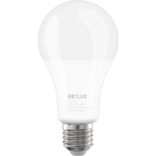 RLL 410 A65 E27 bulb 15W CW RETLUX