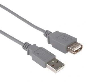 PremiumCord USB 2.0 kabel prodlužovací, A-A, 20cm
